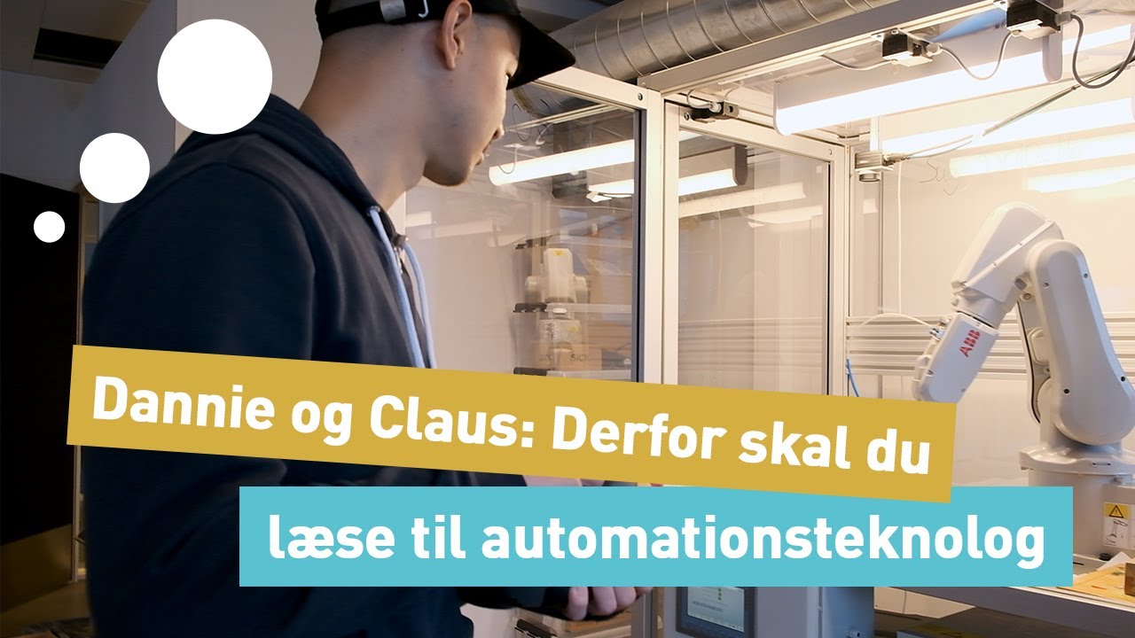 Bliv automationsteknolog og arbejd med programmering af robotter og anlæg