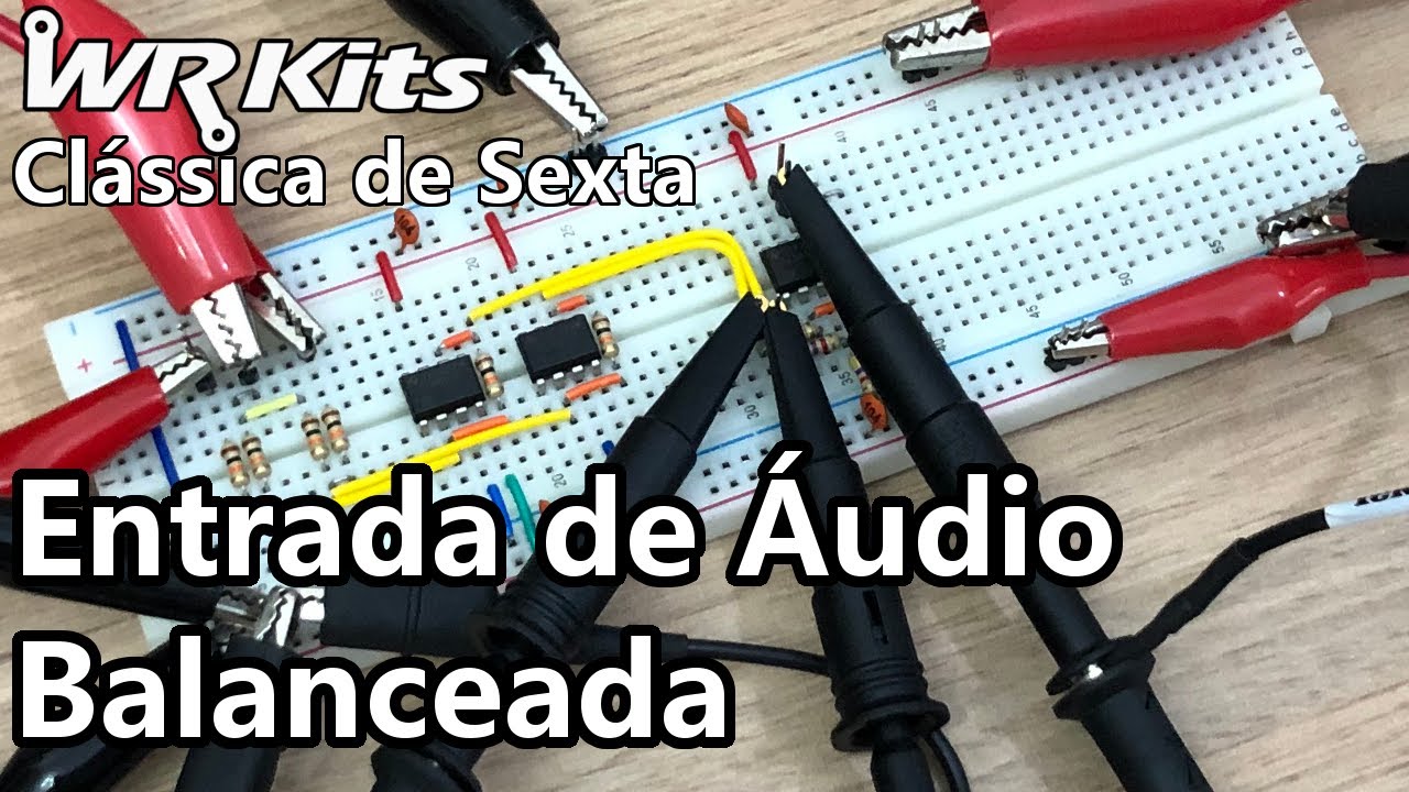ENTRADA BALANCEADA PARA ÁUDIO (BEM SIMPLES!) | Vídeo Aula #353