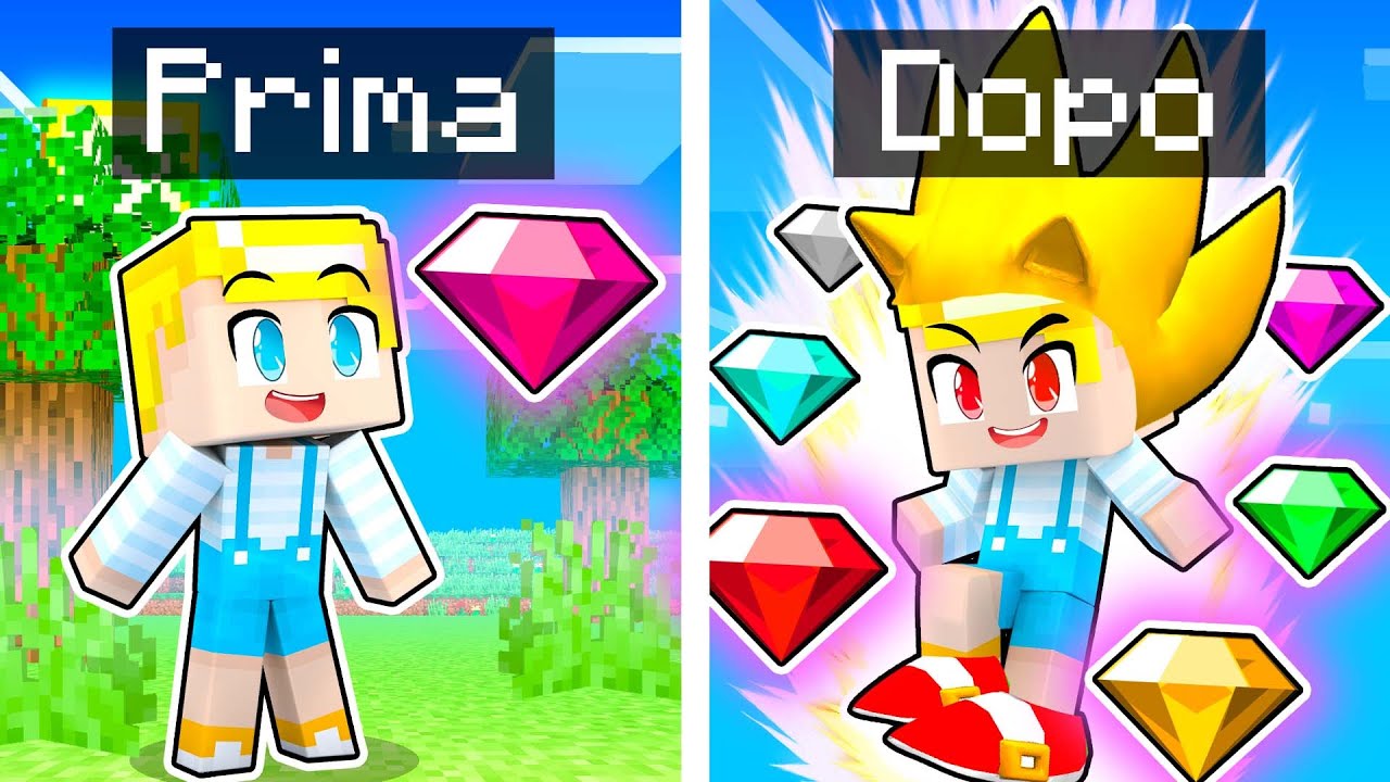Il Bambino Che Scoprì di Essere SUPER SONIC!! - Minecraft ITA