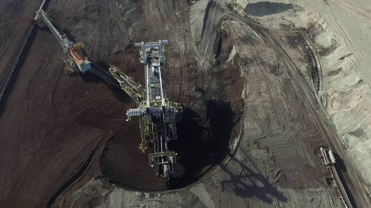 AIR SIGHT Tagebau Kohlewerk / uhelný důl v Sokolov / coal Mine Falkenau (