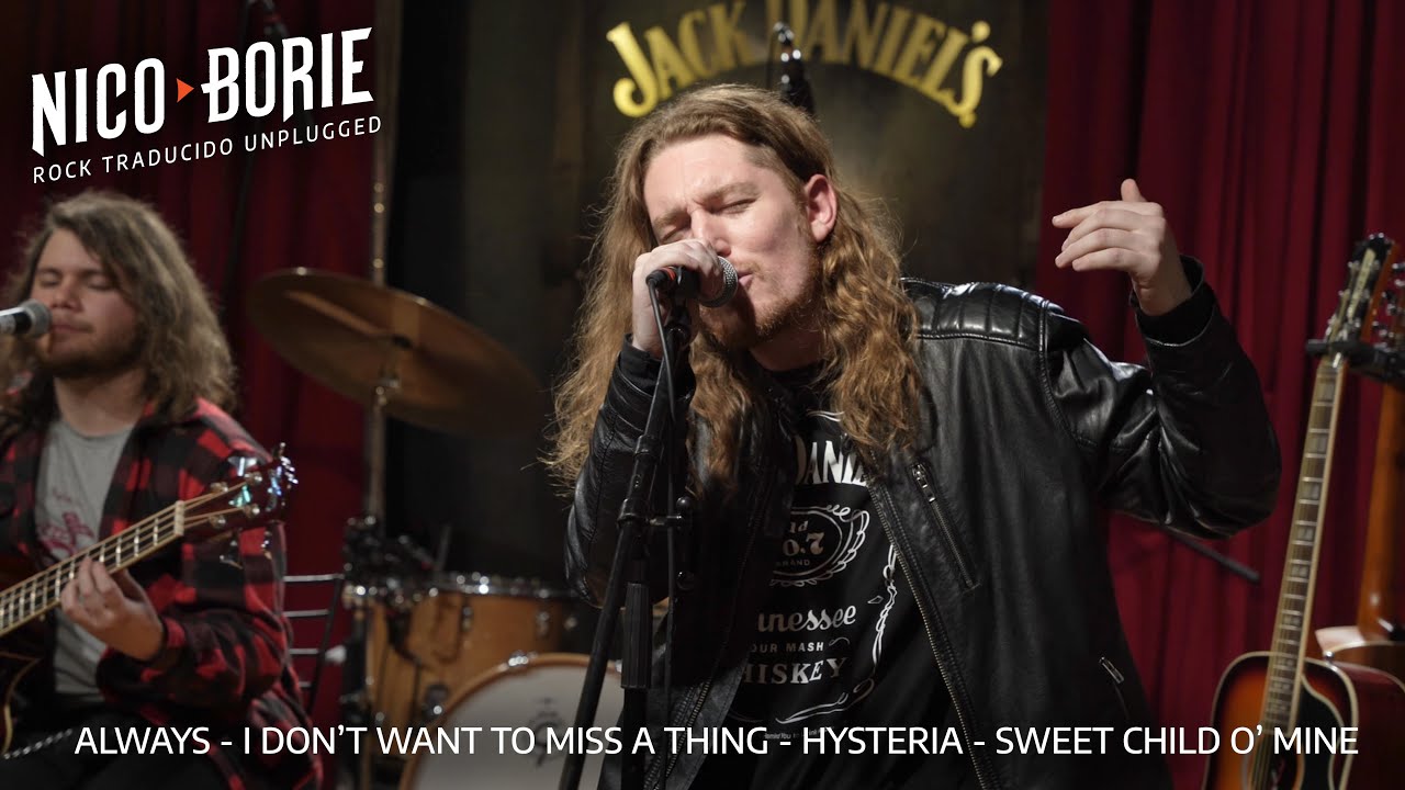 🎤 Nico Borie (En Vivo) - Guns N' Roses, Bon Jovi, Aerosmith, Def Leppard | Rock Traducido Unplugged