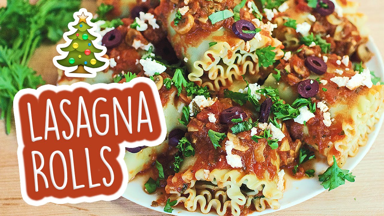Lasagna Rolls  ::  Day 9 of 12 Days of Vegan Christmas Recipes