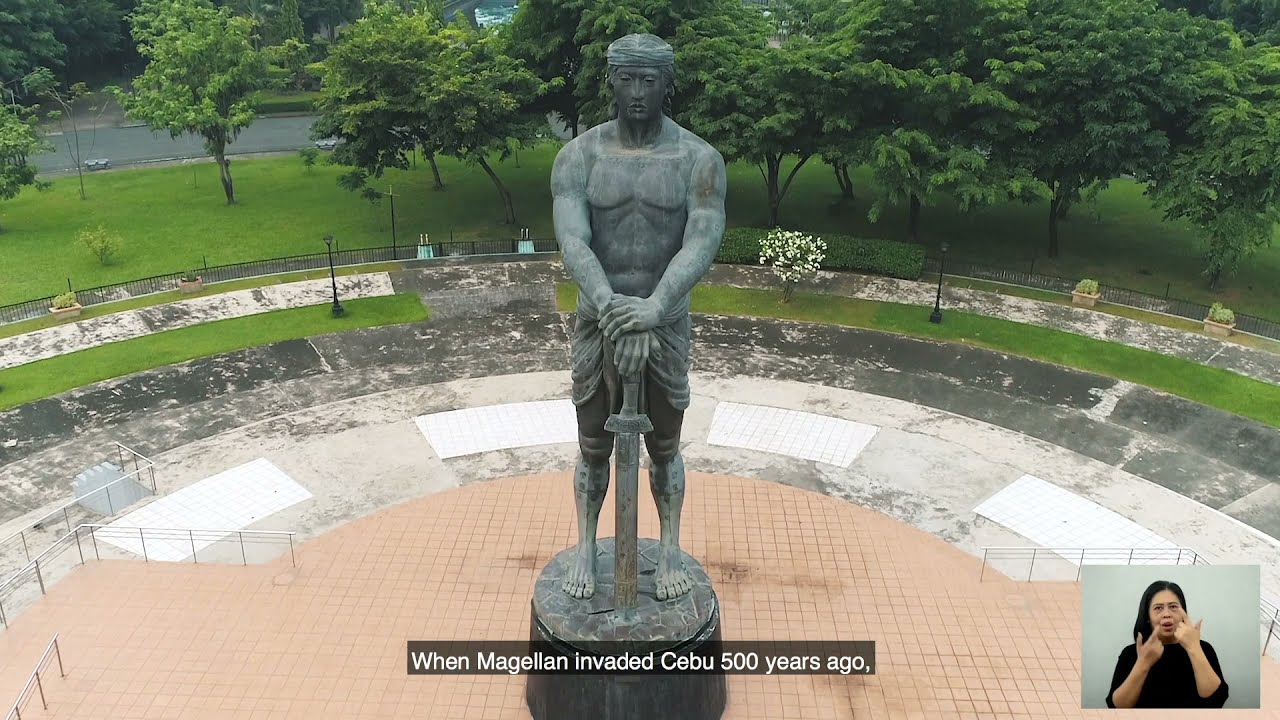 Lapu Lapu Monument (Sentinel of Freedom) at Rizal Park with Prof. Xiao Chua