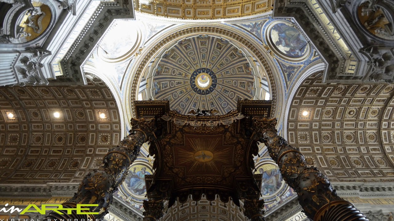 Il baldacchino del Bernini