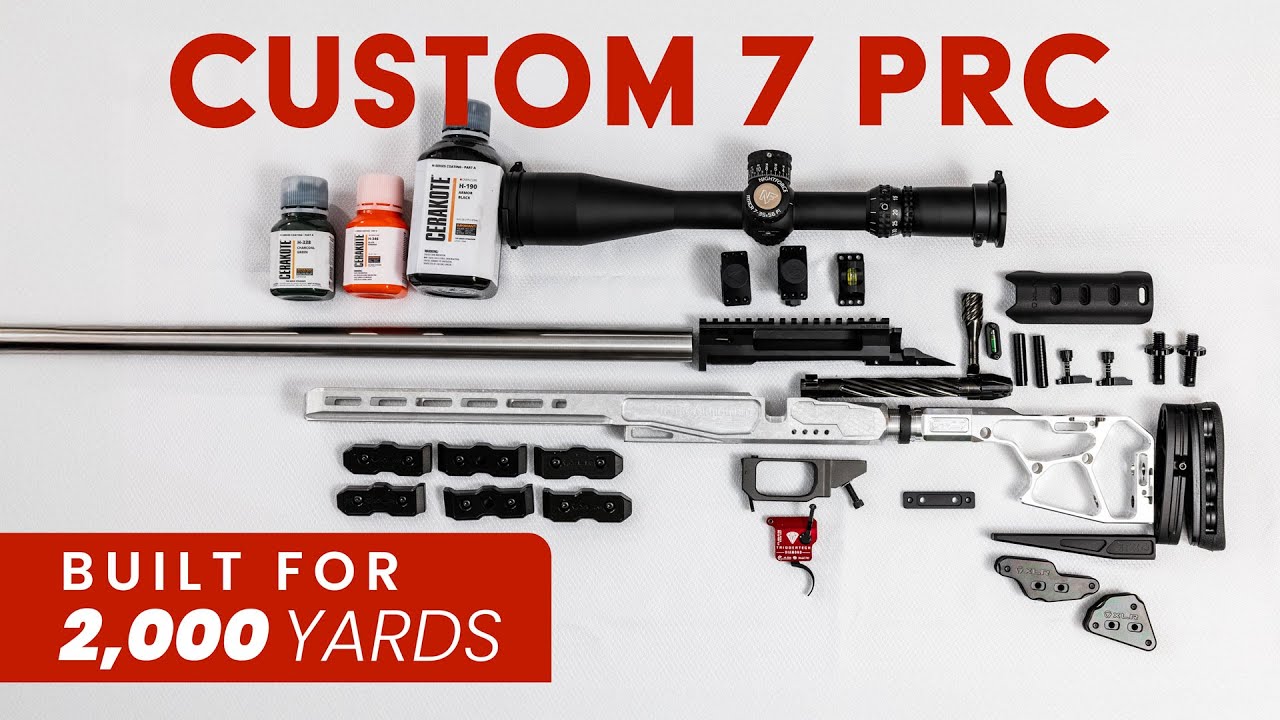 Изнутри винтовки ELR 7 PRC: Nightforce, XLR Apex и Falkor Defense Action от Wyoming Gun Co.