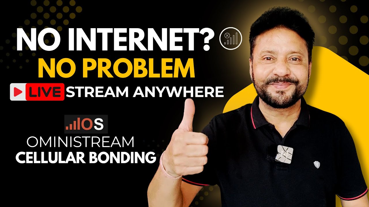 Omnistream Cellular Bonding 🔥 The Ultimate Solution for Live Streaming | No Internet? No Problem!