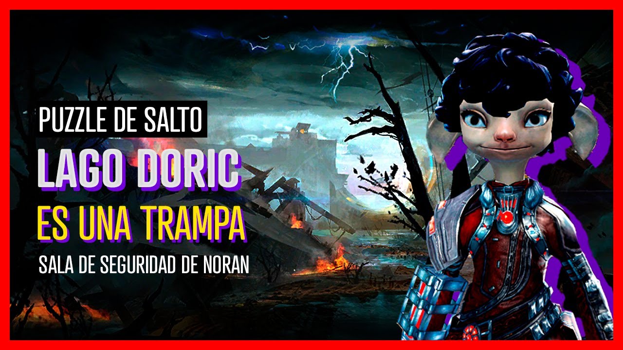 ES UNA TRAMPA | Sala de seguridad de Noran | Lago Doric | Puzzle de salto | Guild Wars 2