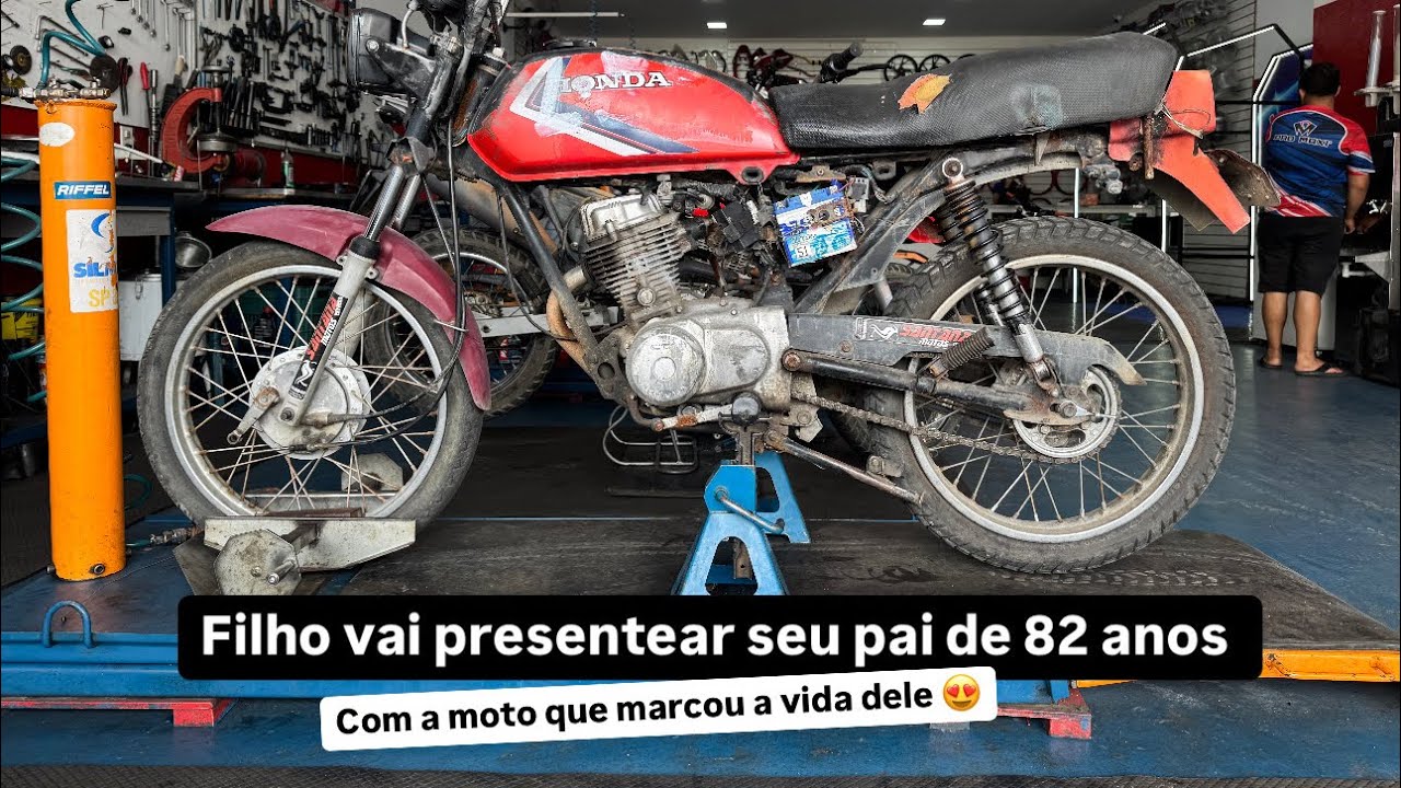Restaurando CG 125 1985