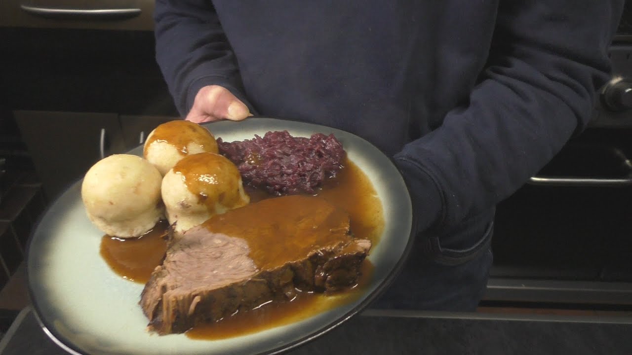Geschmorte Rinderhüfte aus dem Dutch Oven