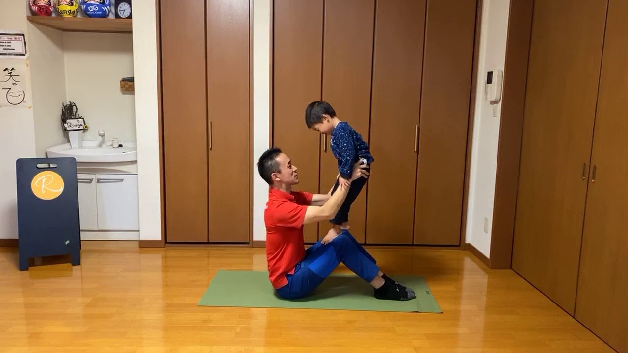 1歳からできる運動神経を良くする親子体操！スキンシップ＆コミュニケーション