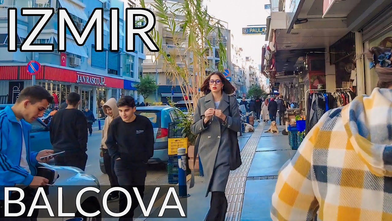 A Walk Through İzmir's Balçova: Street Life & the New Metro Station 🇹🇷