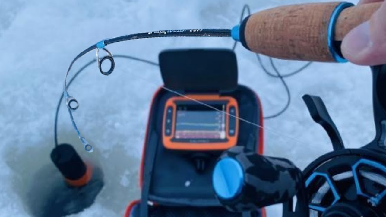 ЭТОТ БАЛАНСИР ЛОВИТ СУДАКА Рыбалка на Оке в глухозимье с эхолотом CALYPSO