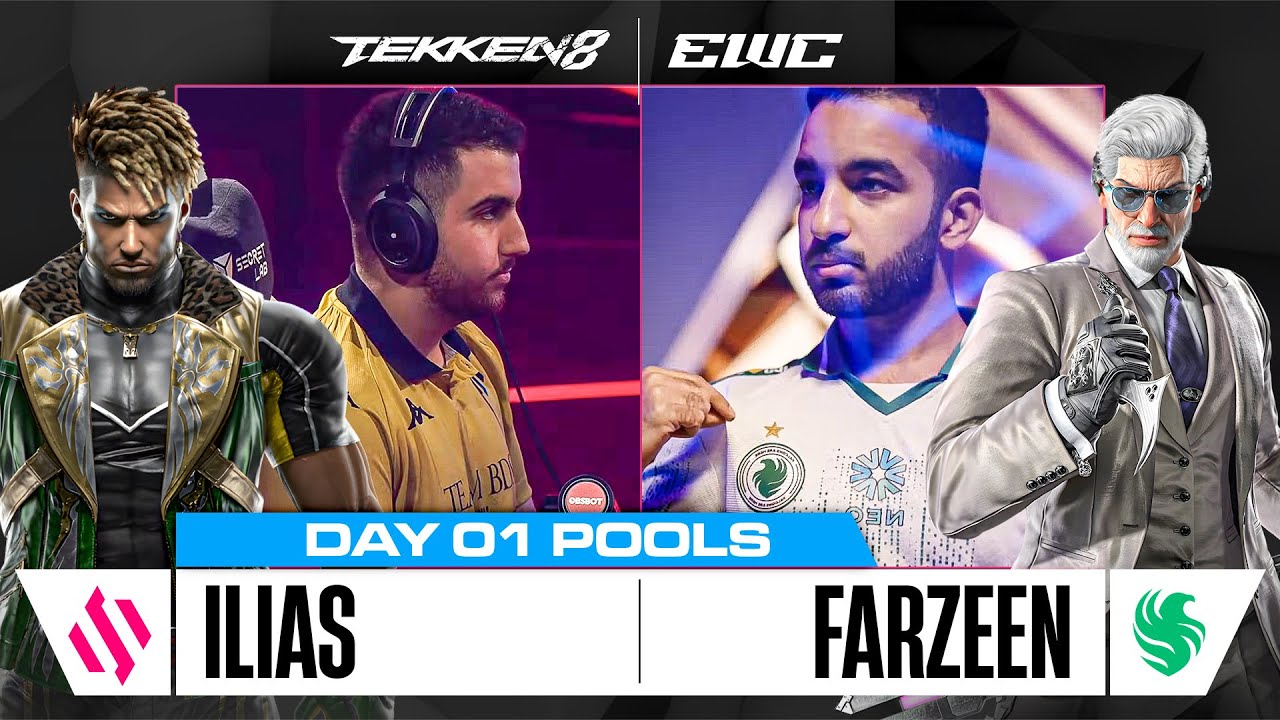 Tekken 8 EWC Day 01 - Farzeen (Victor) VS Ilias (Eddy) - #tekken8