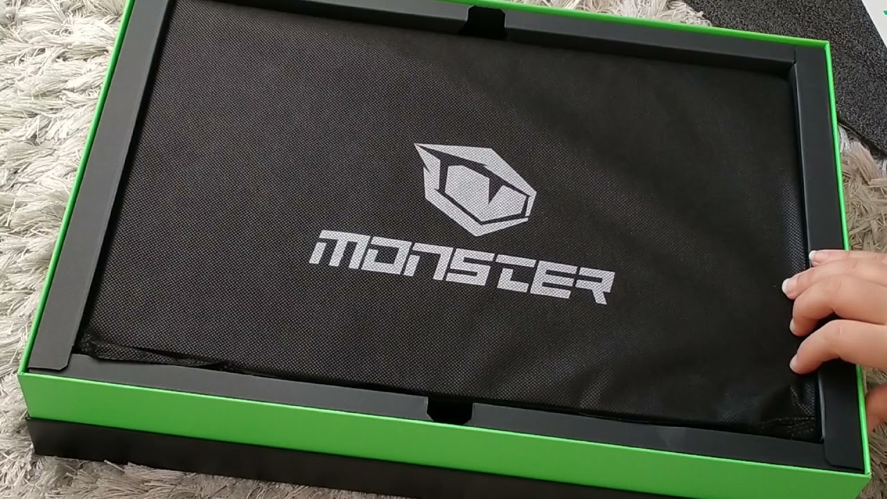 Monster notebook Abra A5 V17.1 15.6 oyun bilgisayarı kutu açılımı