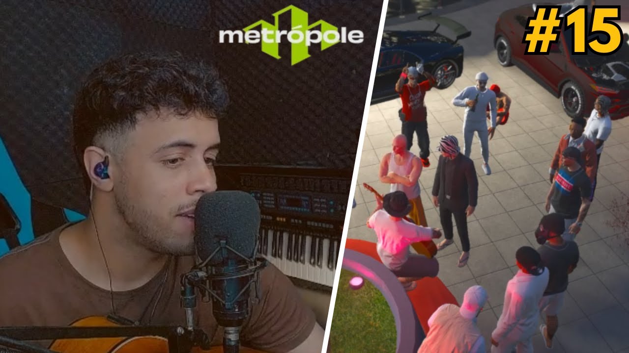 CISINHO CANTANDO NO GTA RP | Metrópole | CisinhoClips #15