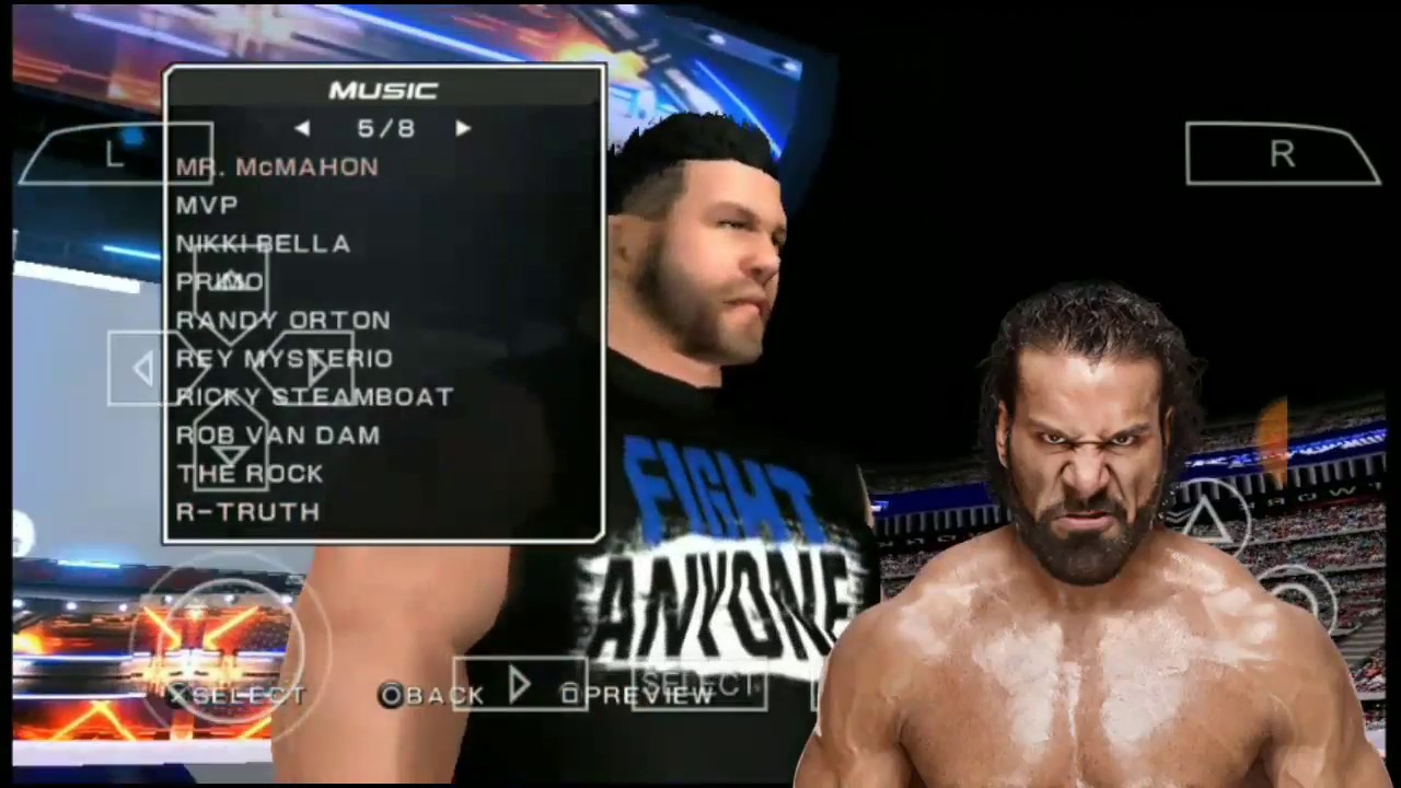 Updated 2K18 theme songs for SVR 2011 PSP | New textures added