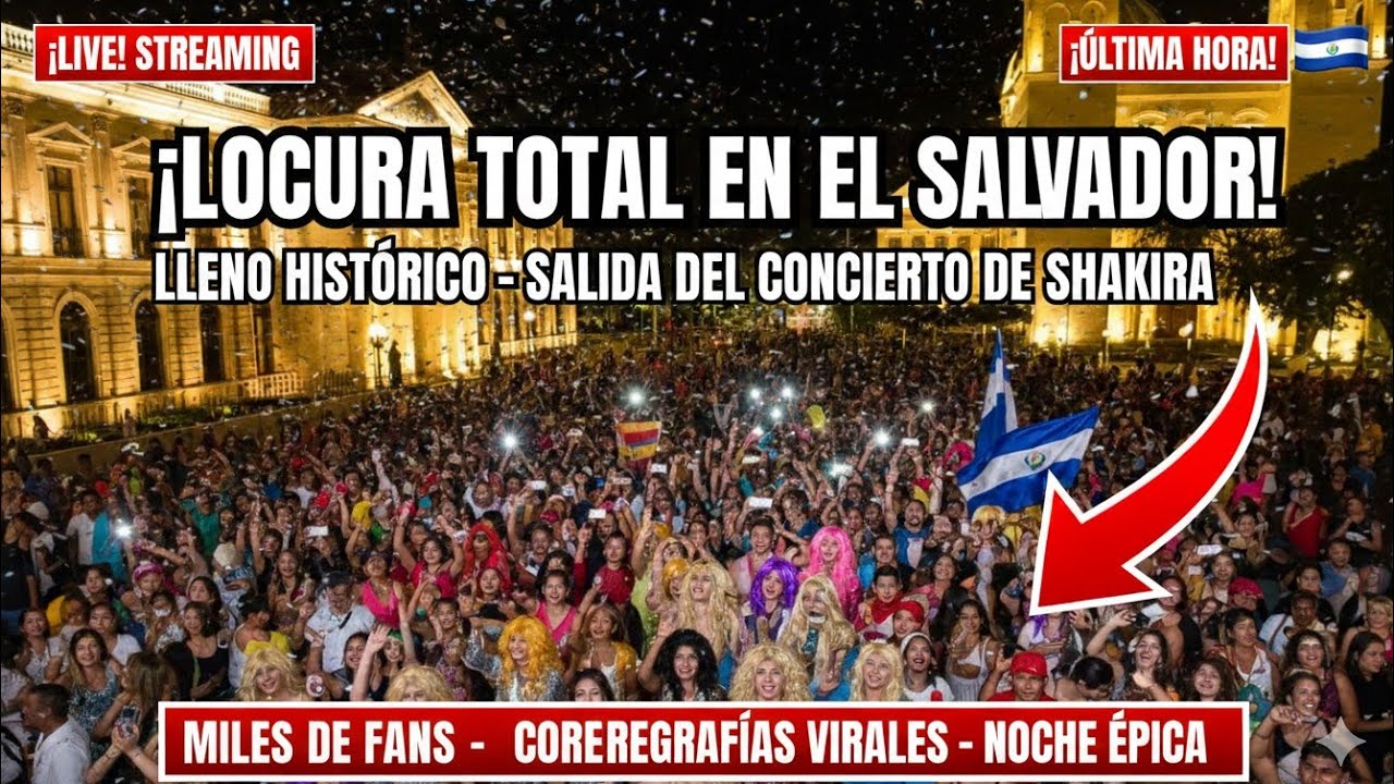 Fiesta En EL CENTRO HISTORICO despues del Concierto de SHAKIRA