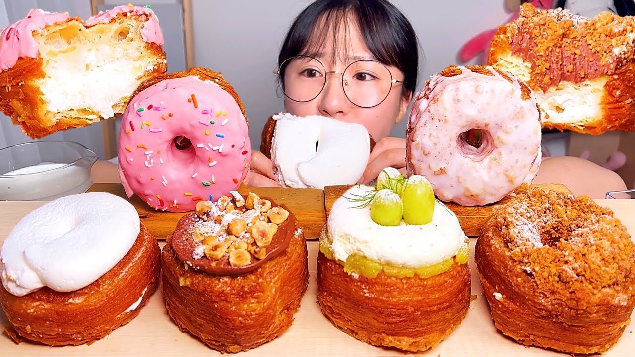 서울페이스트리 크로넛🥐🍩 크루아상 도넛 디저트 먹방 Dessert Mukbang