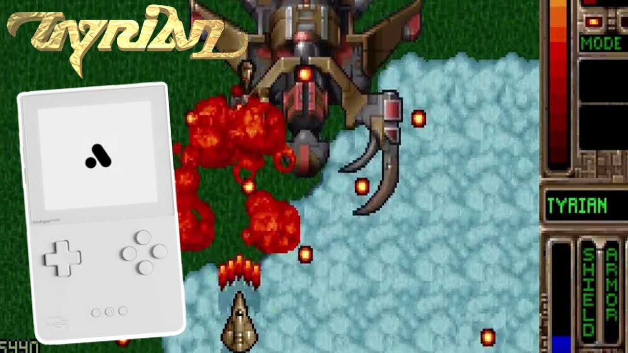 Classic Shooter Tyrian Lands on Analogue Pocket as a Native Port