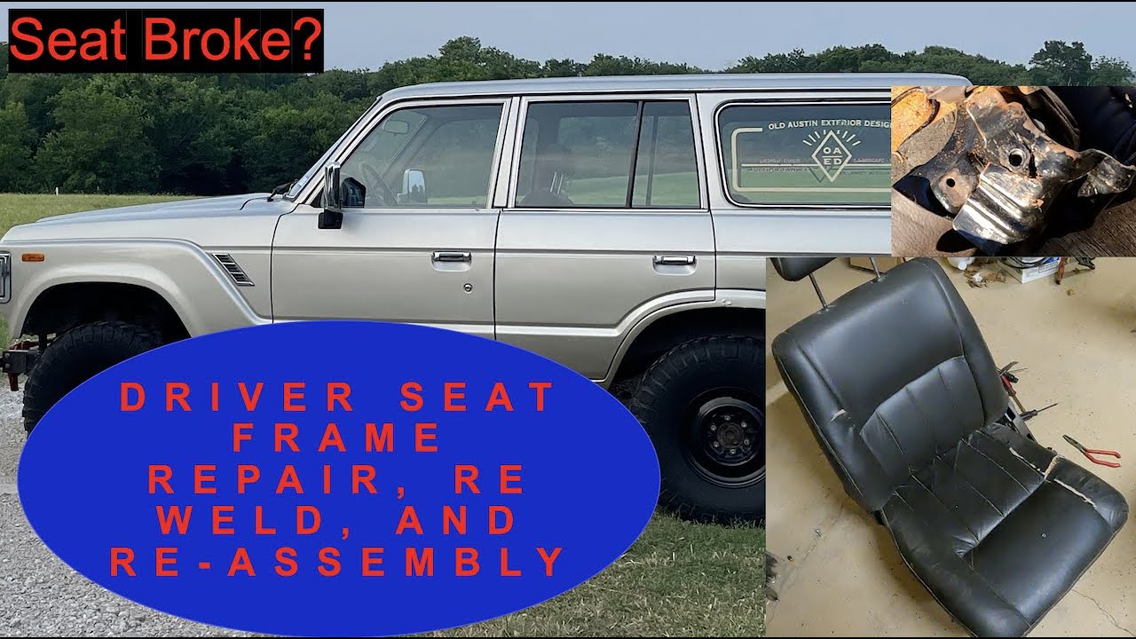 FJ62 Land Cruiser Seat Frame Repair Part 12