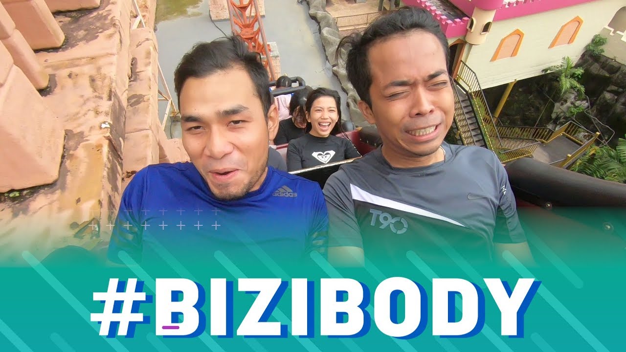 #Bizibody: Jeritan abang bomba... Syafiq Farhain basah lencun direndam dalam air