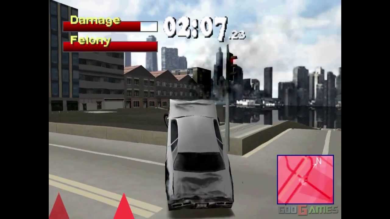 Driver 2 - Gameplay PSX / PS1 / PS One / HD 720P (Epsxe)