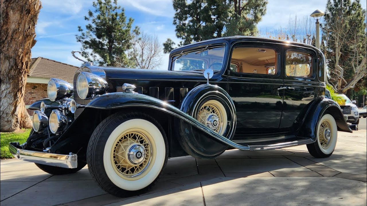For Sale...Extremely Rare 1932 Cadillac Town Sedan V8