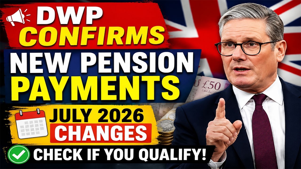 🚨 Миллионы могут получить новые выплаты от DWP: обновление за июль 2026 года &mdash; проверьте, имеете ...
