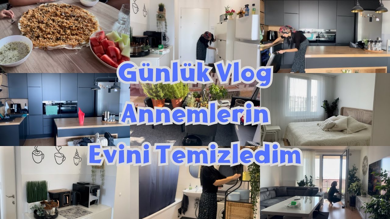Annemlerin Evini Temizledim | Köy Yufkası | Ev Turu | Temizlik Vlog | Kolay Akşam Yemegi | Düzen