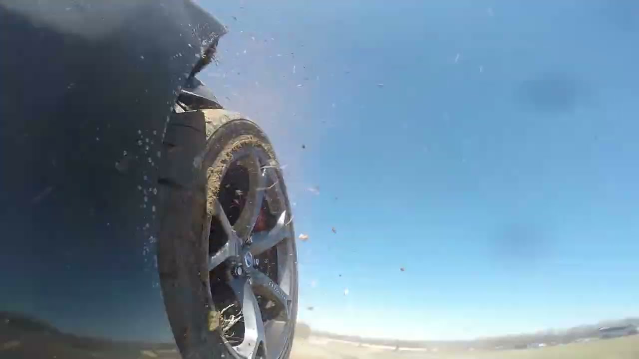 Crash at Dominion Raceway (big esses)