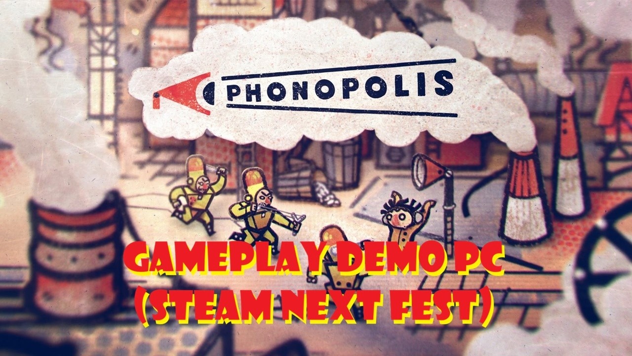 Phonopolis (испанская демоверсия) для ПК (Windows 11) (Steam Next Fest, февраль 2026). Полная зап...