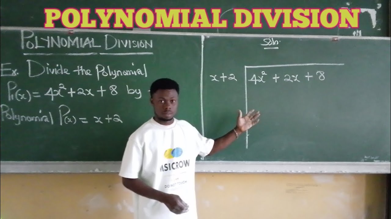 Polynomial Division Explained from Scratch | Easy Rules & Examples