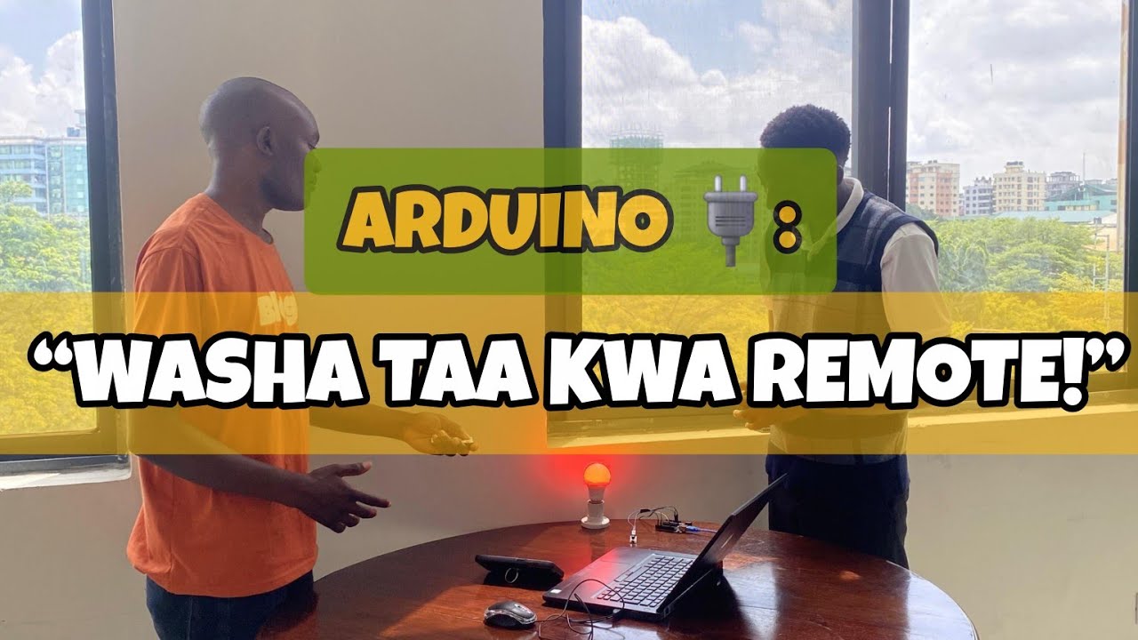 Arduino Kwa Vitendo 🔌 | Kuwasha Taa Kwa Remote (Interview ya Developer)