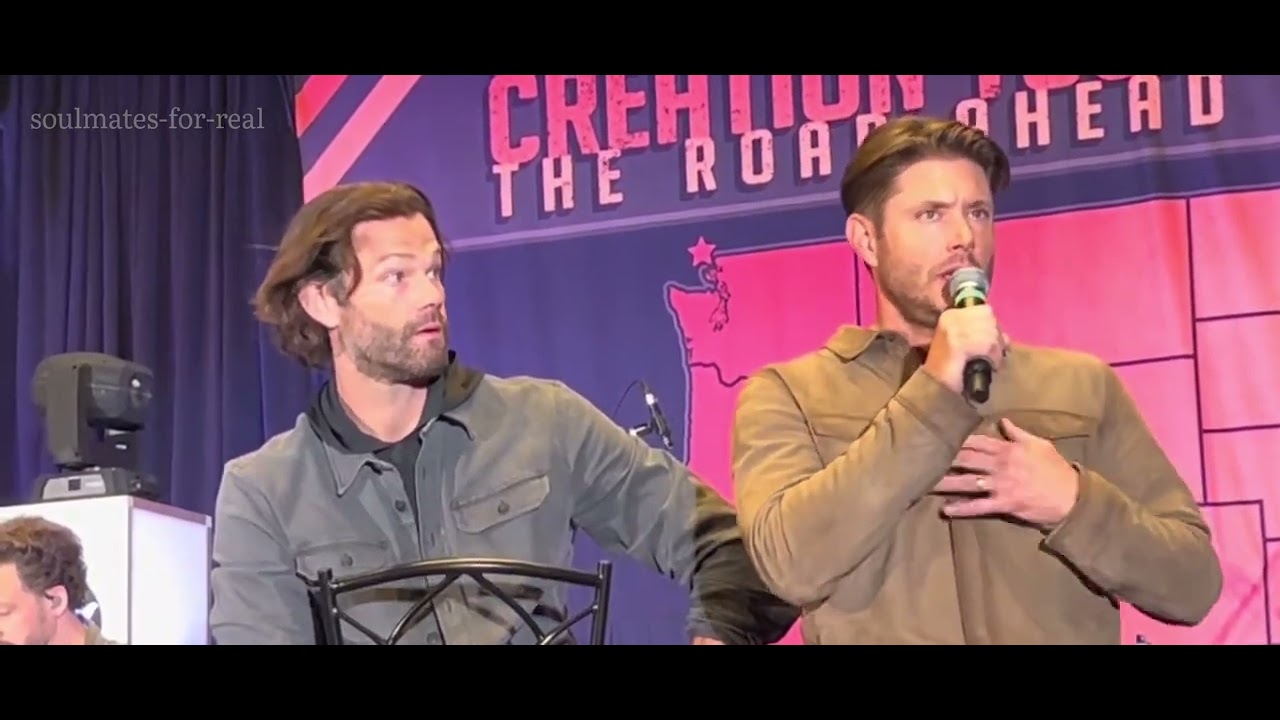 Jensen telling some truths about the Barn Scene 🥲 #spnnashville #jaredpadalecki #jensenackles #j2❤️ 