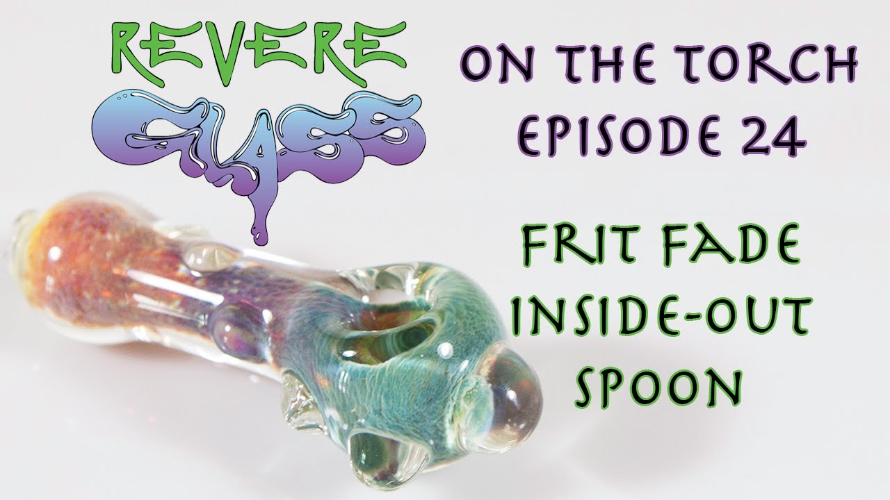 How to Blow a Glass Pipe (Inside-Out, Frit Method) || REVERE GLASS ||