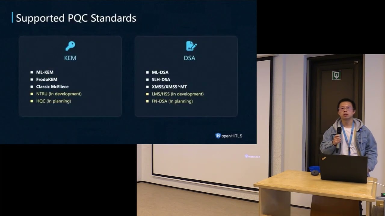 Семинар PQCSA в Брюсселе 2026 — «Краткий обзор OpenHiTLS» (Ронгкуан Хе, COSIC, KU Leuven)