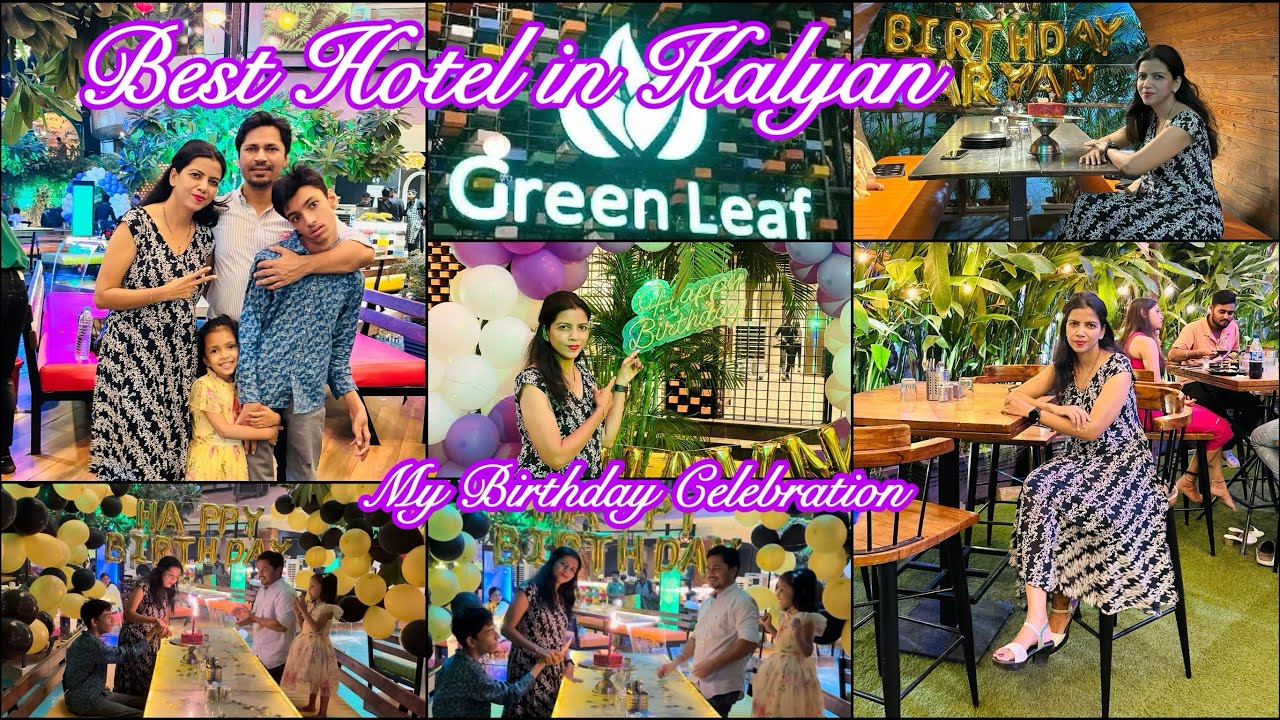 Green Leaf Mumbai First water Pool luxurious Restaurant kalyan #greenleaf#restaurant #mumbai#kalyan