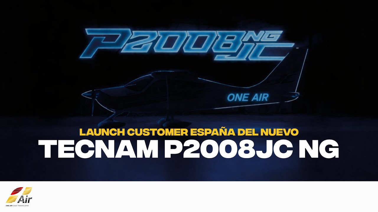¡One Air es LAUNCH CUSTOMER en España del NUEVO Tecnam P2008JC NG! ✈️ | One Air
