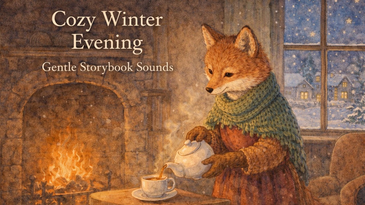 Tea, Music & Warm Kitchens ❄️🎻 | Cozy Winter Storybook