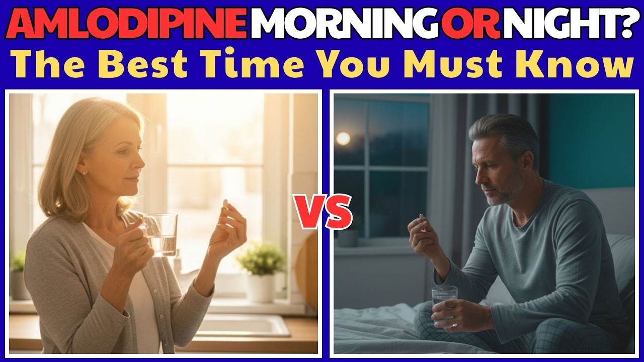 Amlodipine Morning or Night? The Truth About the Best Time