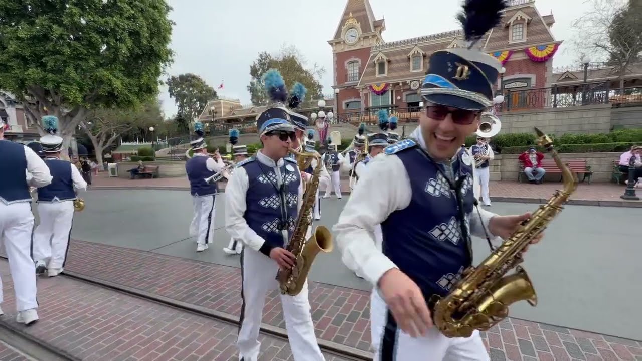 Disneyland Band on Main Street 2026 | Movie Medley | Celebrate Happy