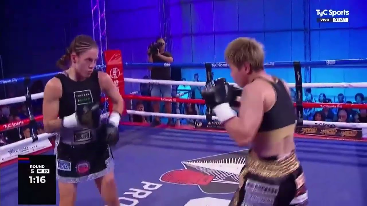 Evelin Bermúdez vs. Tenkai Tsunami  - Boxeo de Primera - TyC Sports
