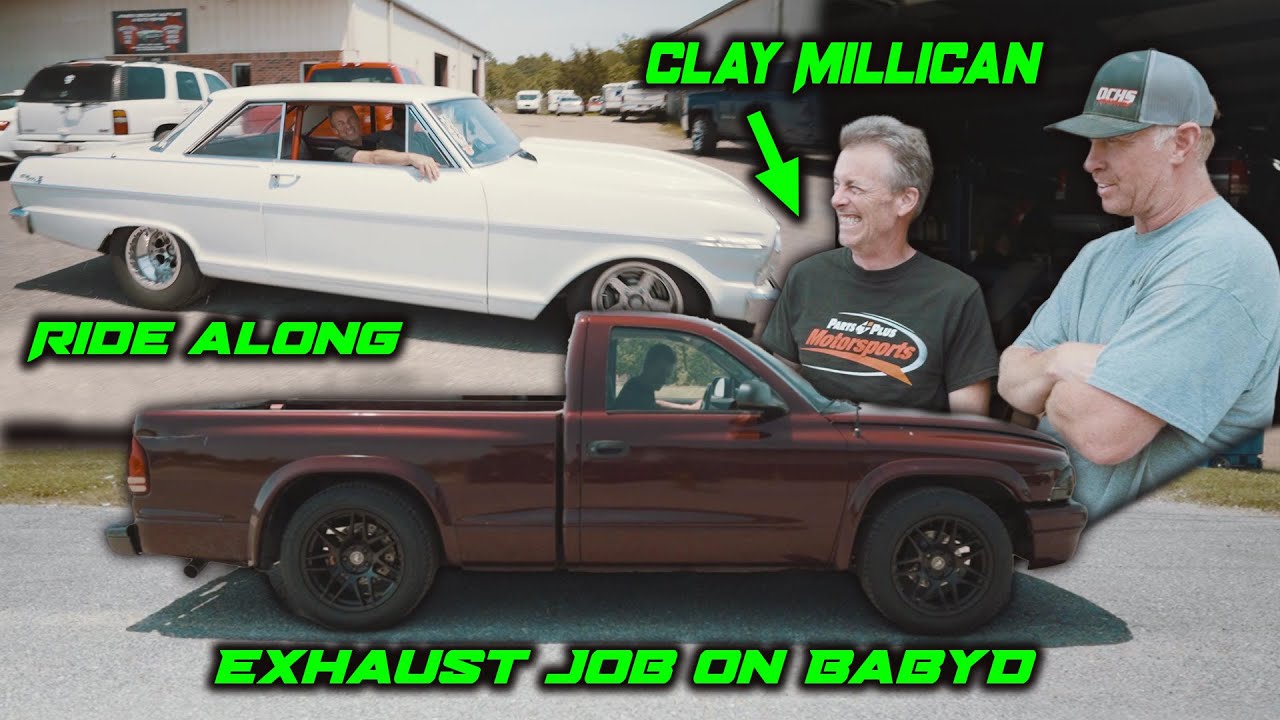 Clay Millican gets an Exhaust and goes for Ride Along in Lil' Scrappy