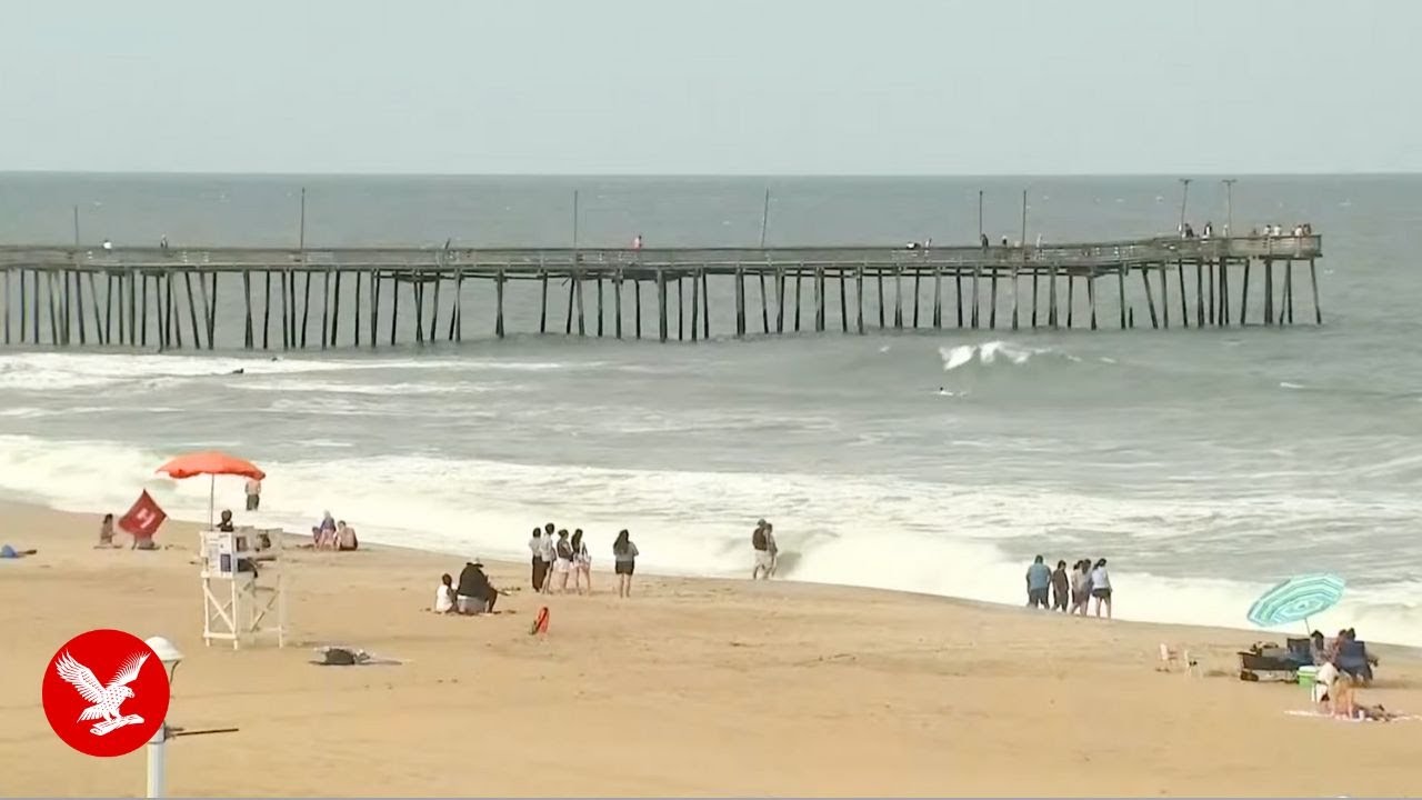 Live: Virginia Beach braces for Hurricane Erin offshore in Atlantic