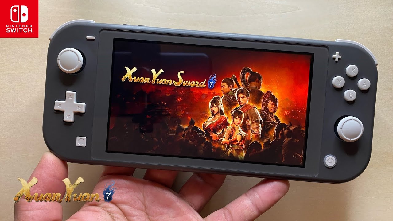 Xuan Yuan Sword 7 Nintendo Switch Lite Gameplay