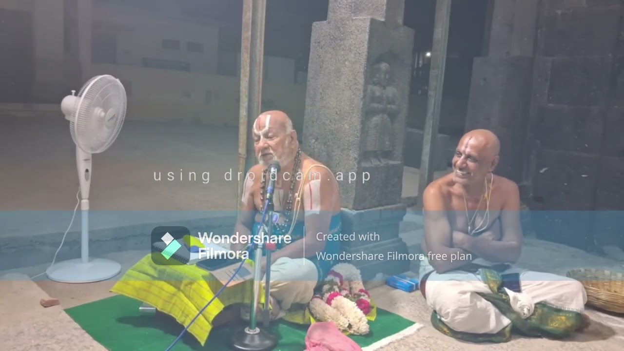 Sri Ramayanam by Sri.U.V.T.A.K.srinivasacharya swamy, on Embar's 1000th year ,Day 1