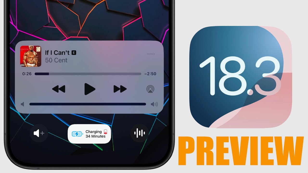 iOS 18.3 - Preview !