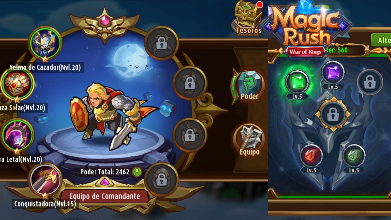 Magic Rush / EQUIPO DE COMANDANTE / para NOVATOS