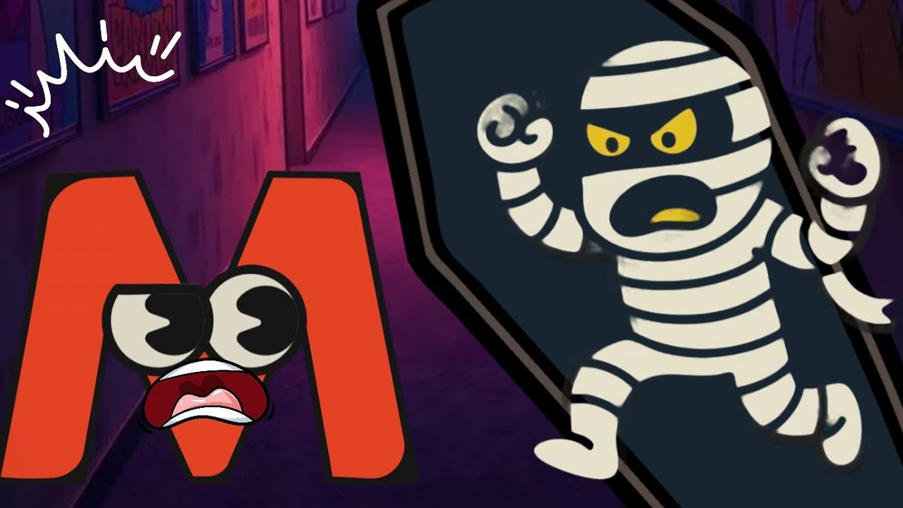  Alphabet Stories Part 5 | Alphabets visit a spooky house🧟‍♂️🦉 Learn ABC 