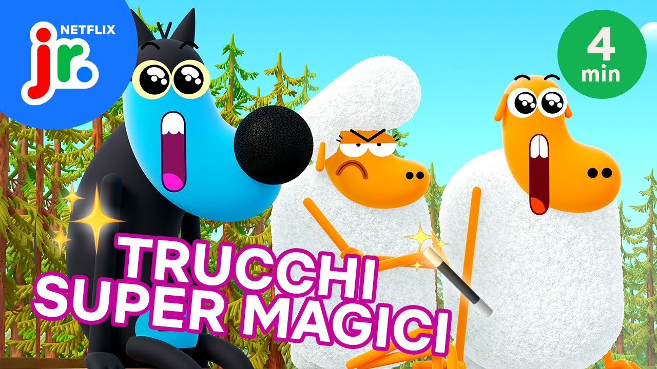 TRICO PROVA A SORPRENDERE WANDA ⭐️ Karate Sheep 🐑 Netflix Jr Italia